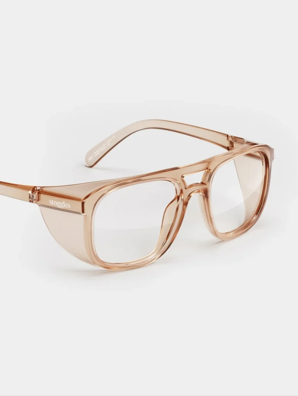 Stoggles ⚕️Eye Protection - Clinical Grade - Aviators In Redwood - Picture 3 of 8